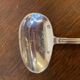 Porridge spoon silver plated goldwork felix freres floral decoration