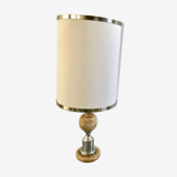Produit BHV Lampe à poser en onyx.