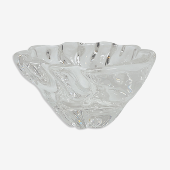 Trinket bowl crystal Daum France