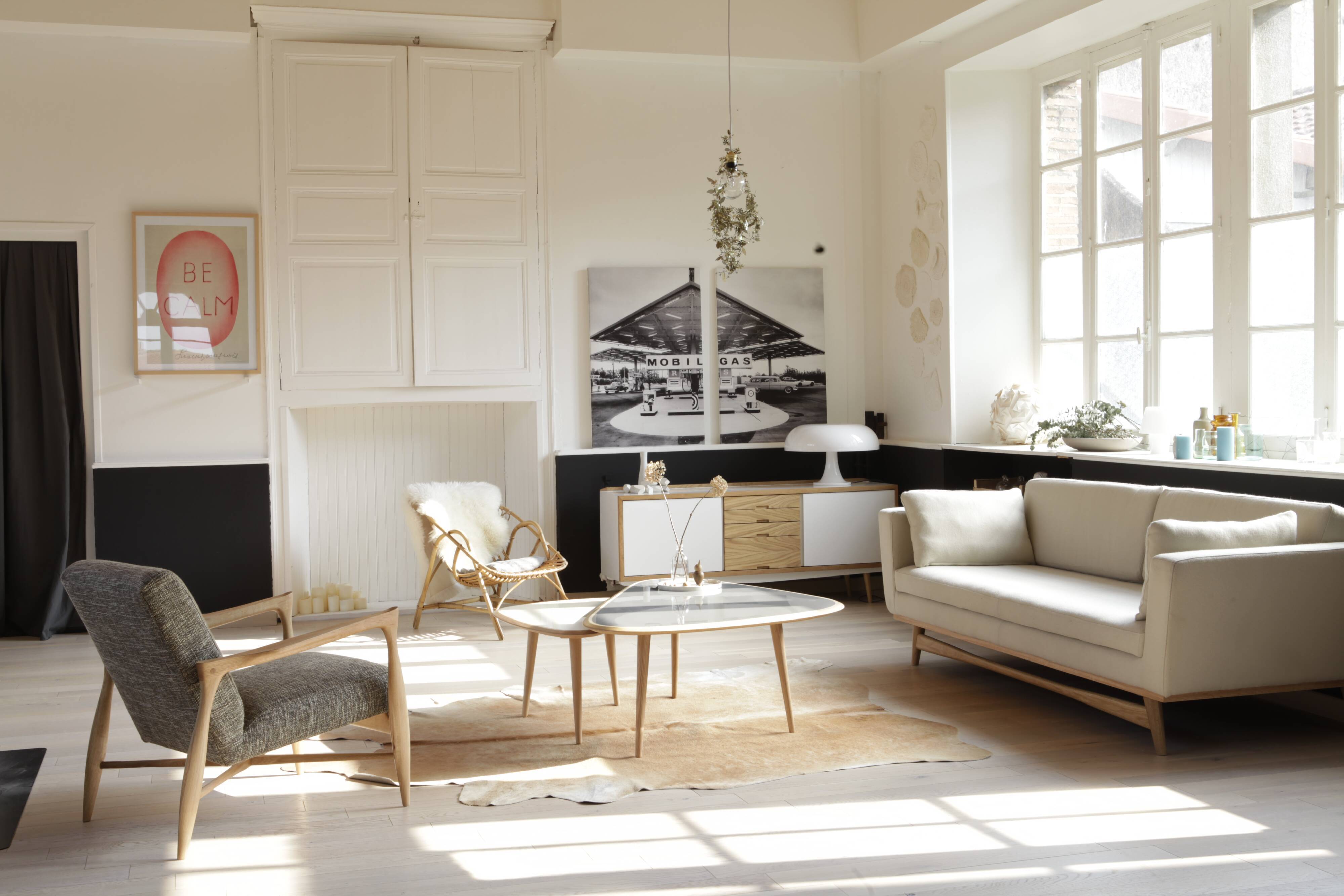 Floating velvet grey velvet chair chic Red Edition