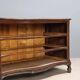 Antique baroque walnut commode, France, 18th century