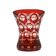 Biedermeier glass, red glass, Czechia, 19th century