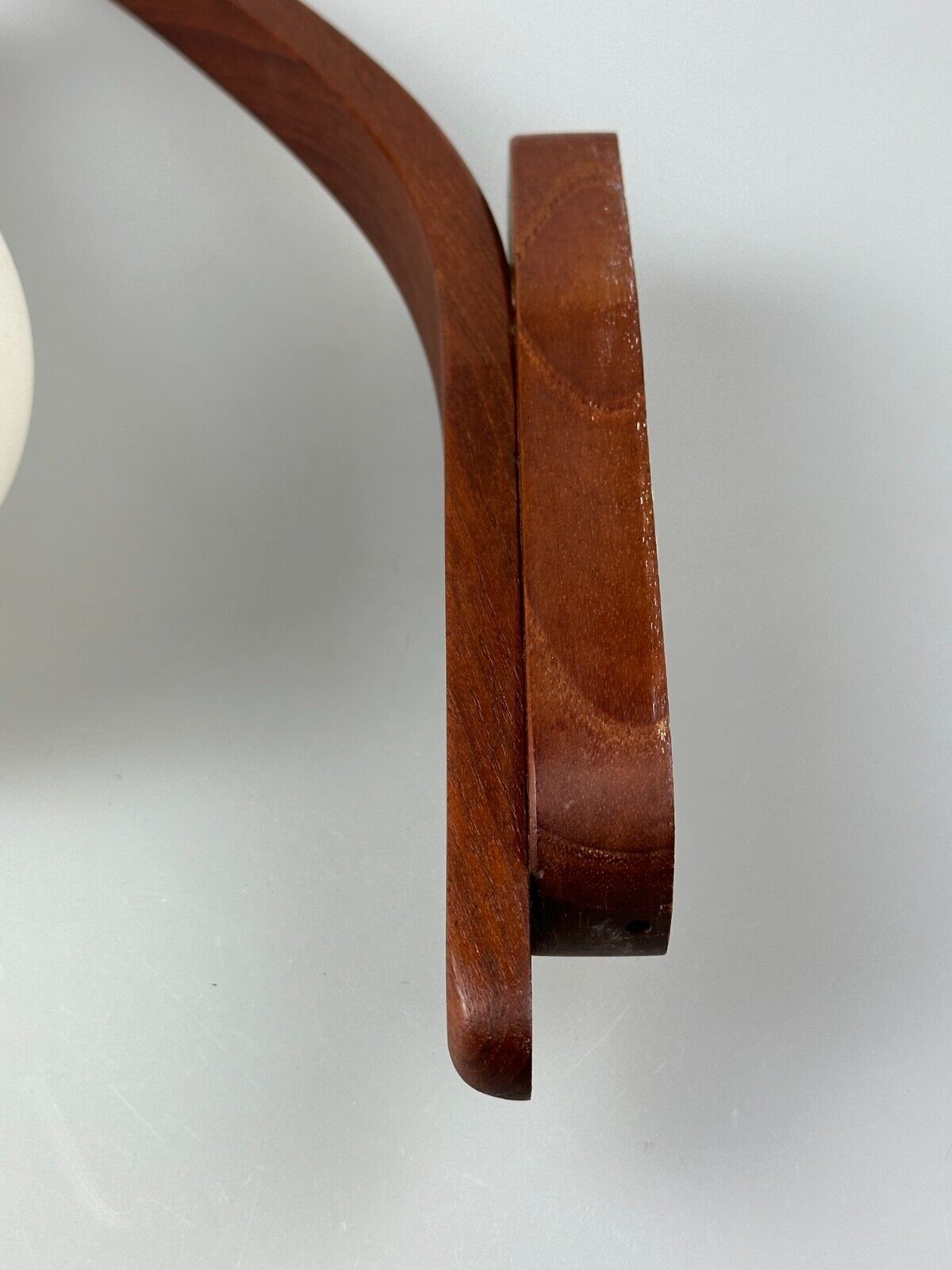60s 70s lamp teak light wall lamp Uno & Östen Kristiansson for Luxus