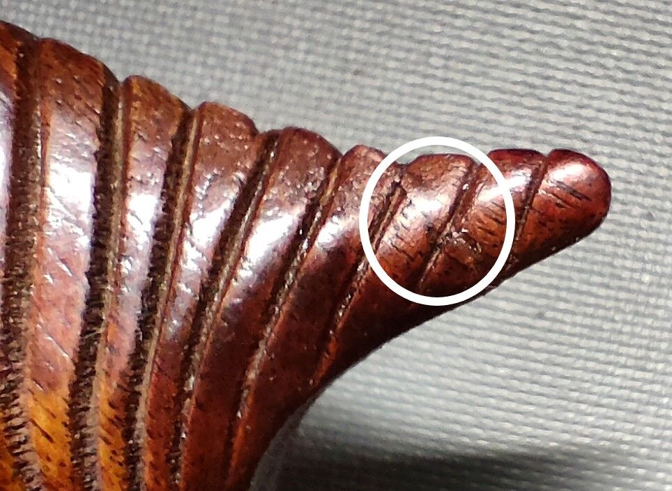 Pair of hand-carved art-deco fish bookends - 30s