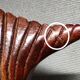 Pair of hand-carved art-deco fish bookends - 30s