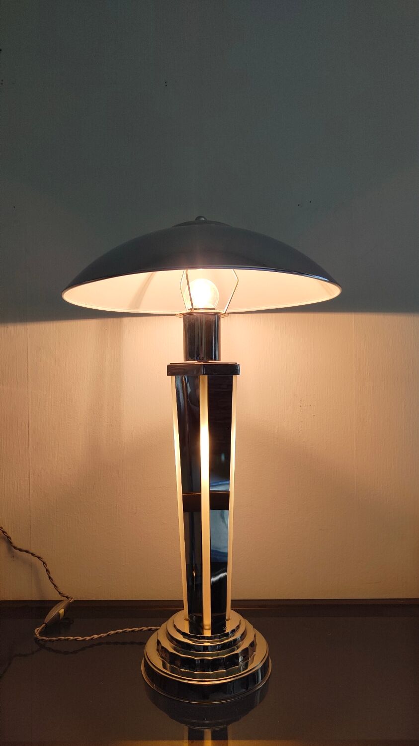 Lamp house Sofar in silver bronze