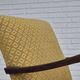 1950s, Danish design, armchair in original condition, furniture cotton/ wool fabric.