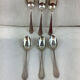 6 old teaspoons hallmark 12