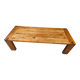 Vintage solid wood mortise and tenon coffee table
