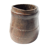 Pot measure Kerala old antique teak