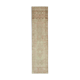 Hand-knotted one-of-a-kind turkish beige runner rug 82 cm x 340 cm