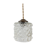 Vintage glass pendant lamp