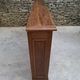 Oak display cabinet 237 cm