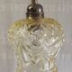 Old portable lamp with a smoked glass globe - mid 20th century.