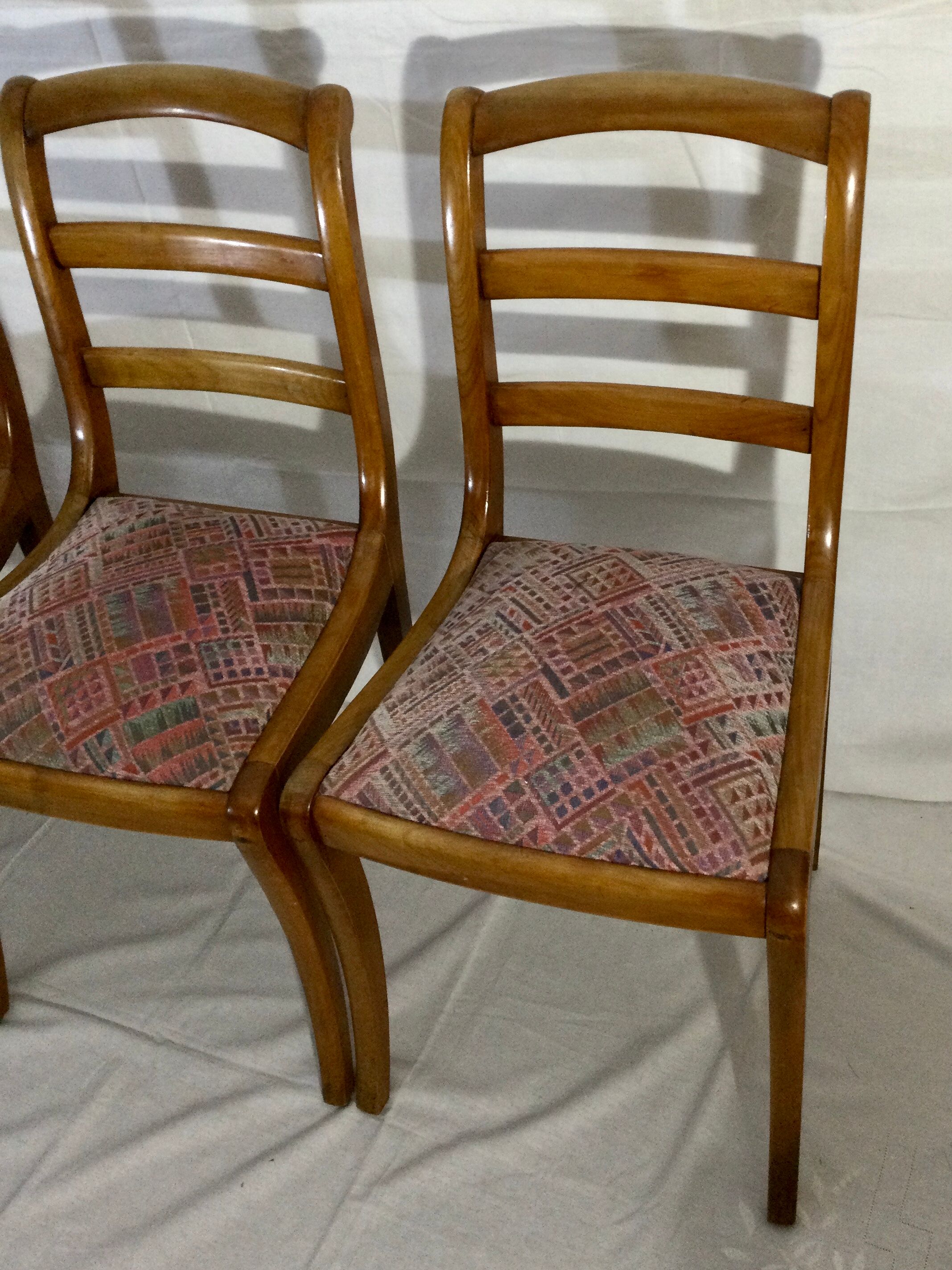 Louis Philippe chairs in cherry