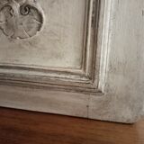 Old patinated door decorative wood room