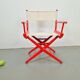 Vintage German Folding Wooden Directors Chair, 1960s