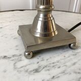 Silver metal lamp 50s