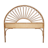 Rattan headboard