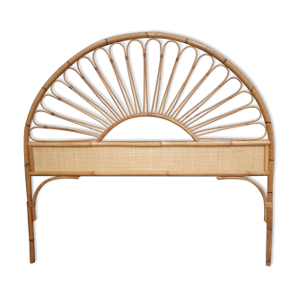 Rattan headboard