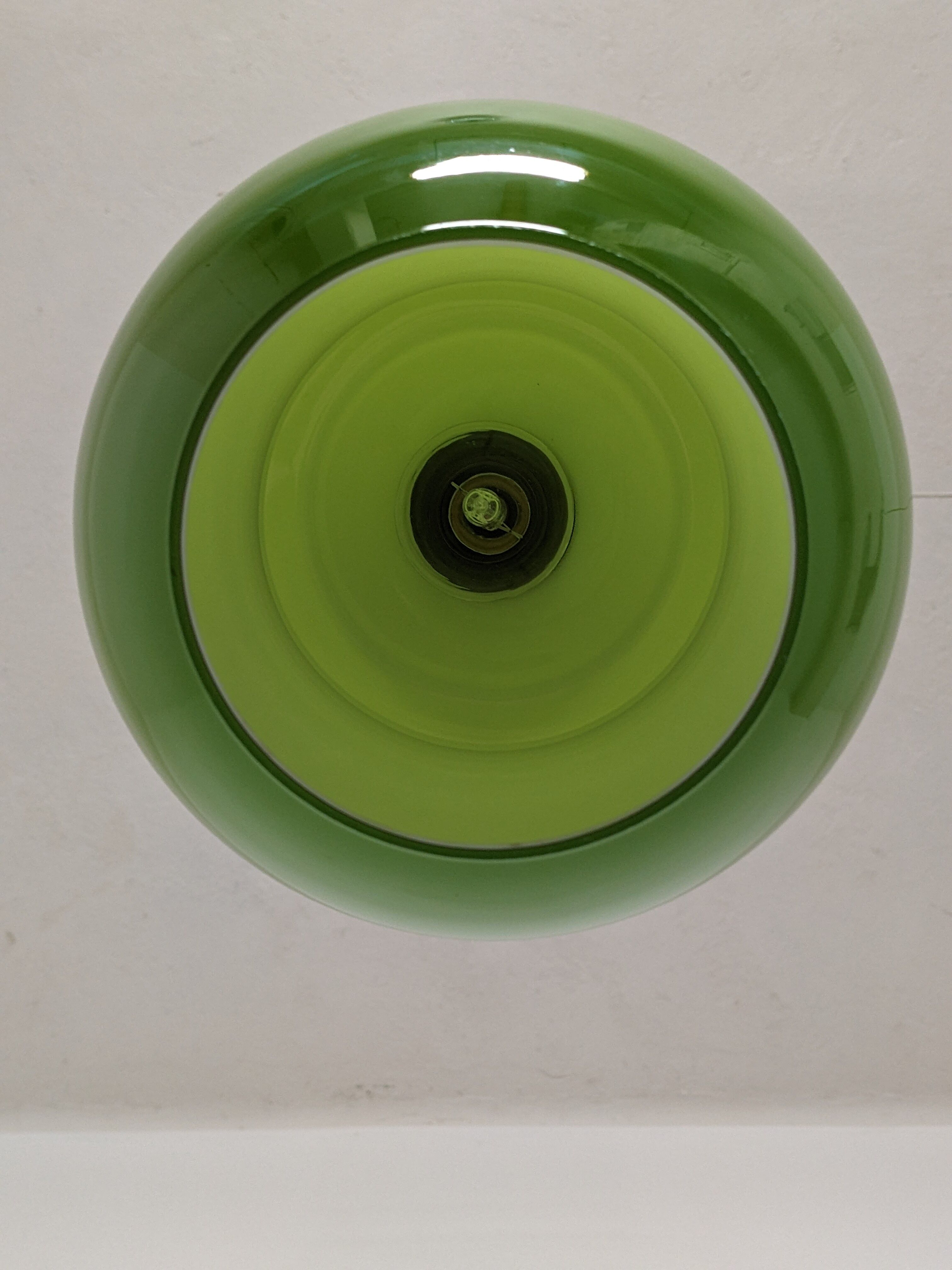Green opaline suspension from the 60s/70s