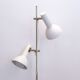 1960s Scandinavian floor lamp with 2 spots