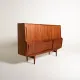 Danish Teak Highboard, 1960s