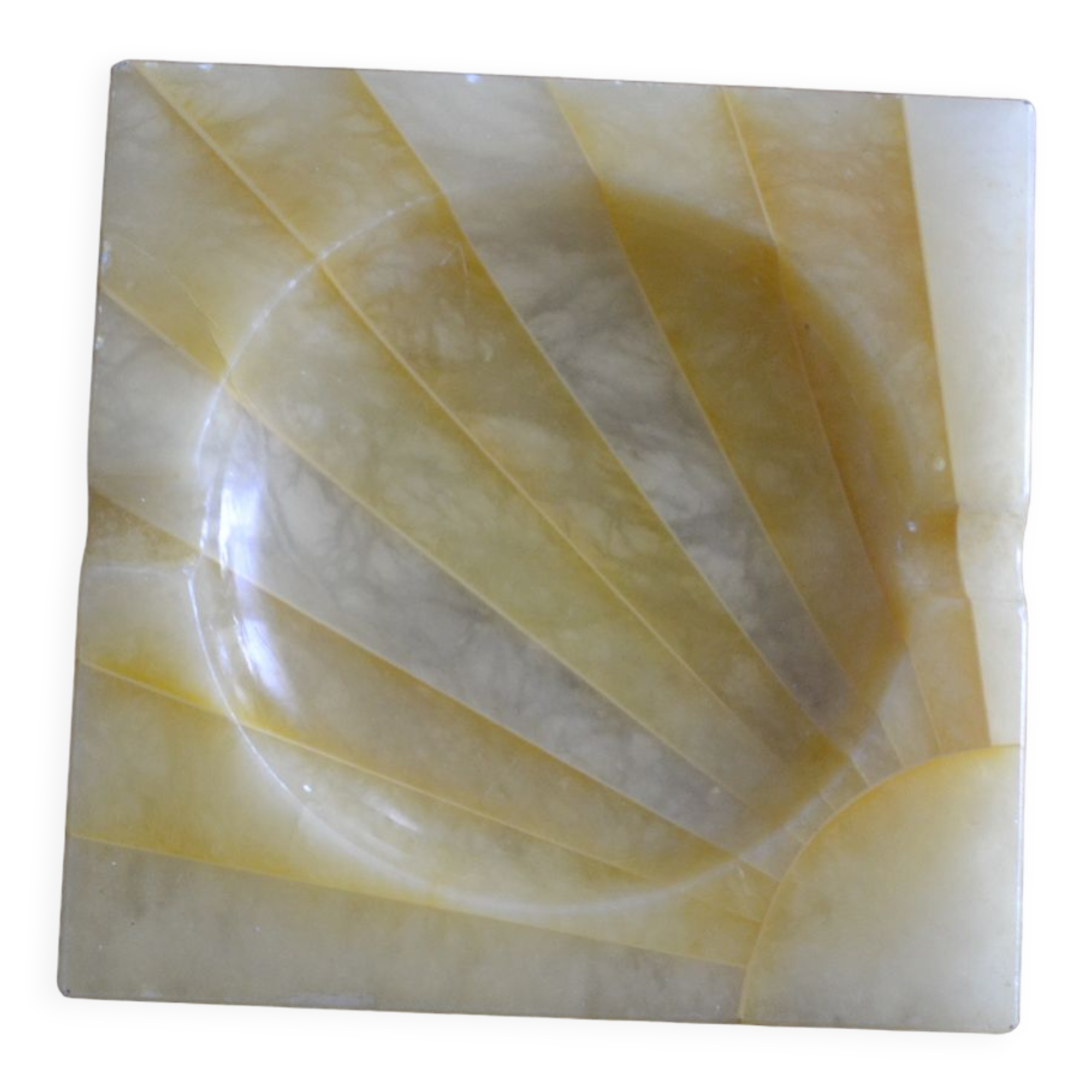 Sunbeam marble ashtray