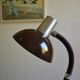 Vintage desk lamp France brown 70s 1970