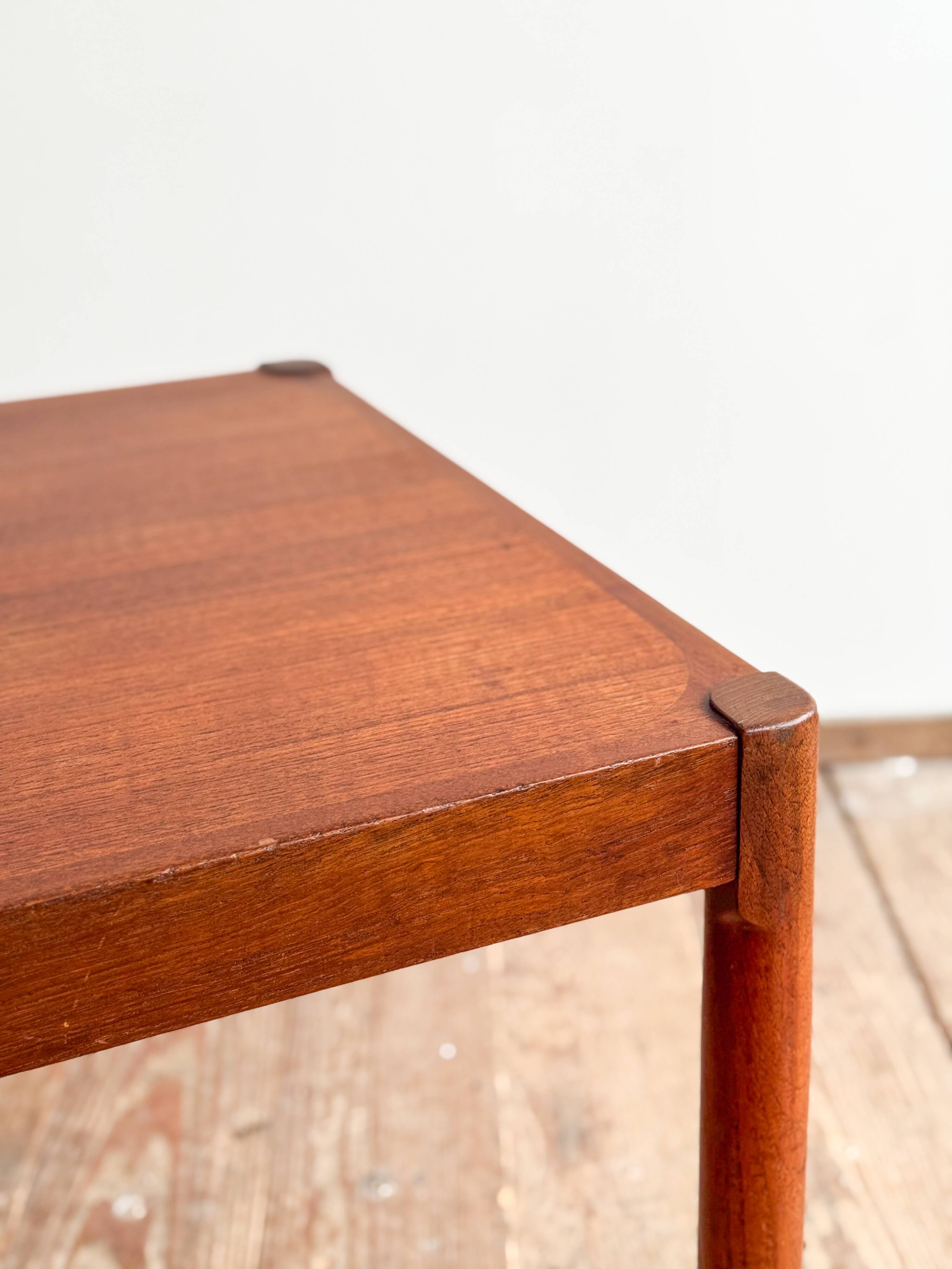 Grande table basse en teck danoise, design années 60