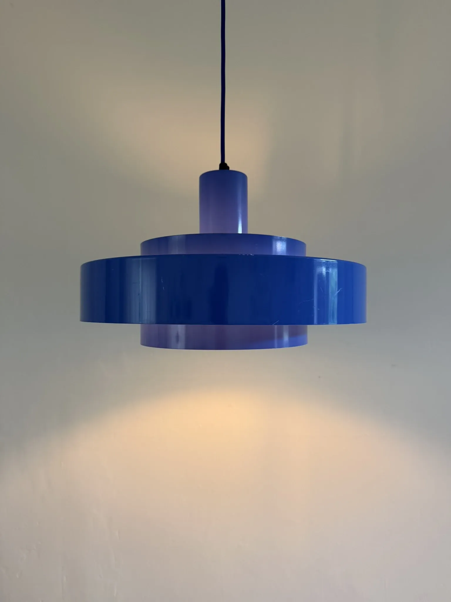 Vintage Fog & Morup Equator - Jo Hammerborg - Danish design lamp - Brutalist style