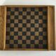 Old wooden toy, Checkers and Goose game 1950s