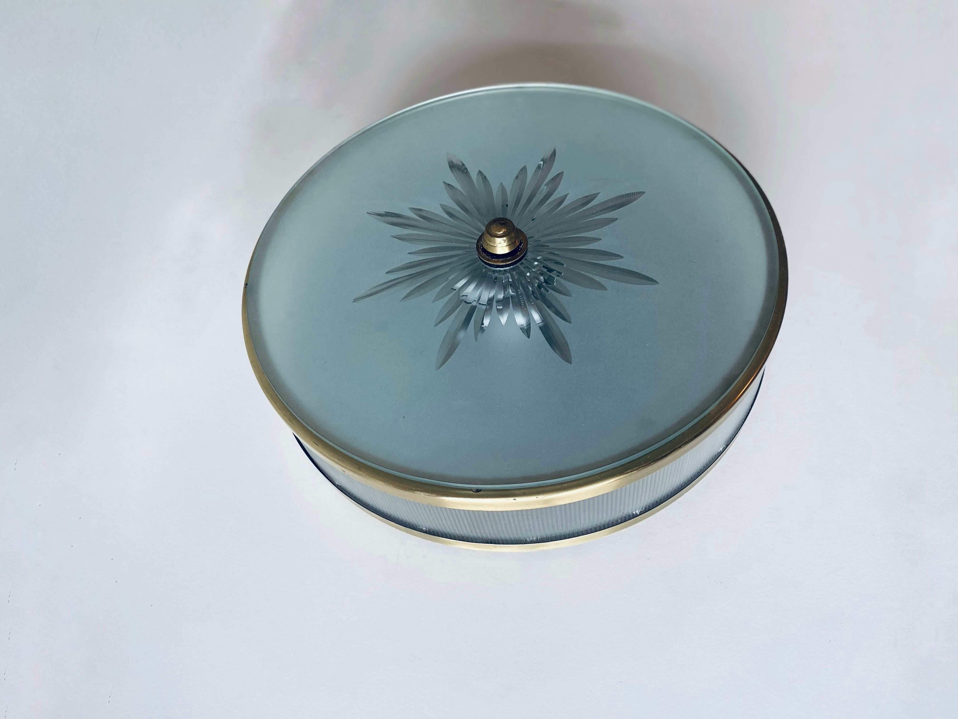 Art deco ceiling light