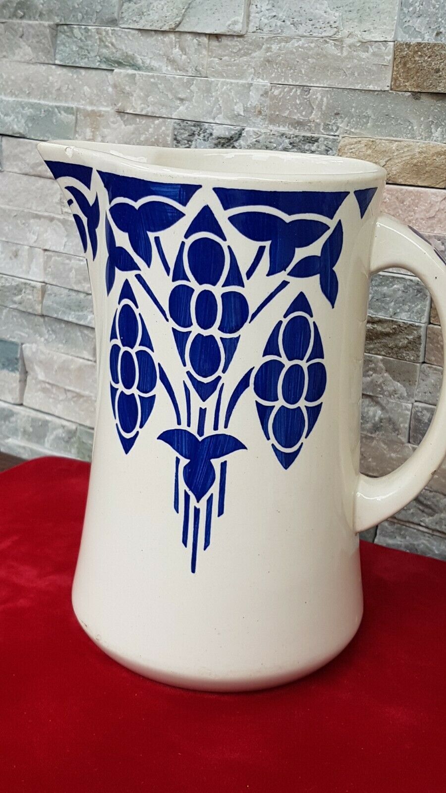 Art Deco toilet jug Wolves Mill
