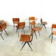 Vintage industrial dining chairs, 1960s