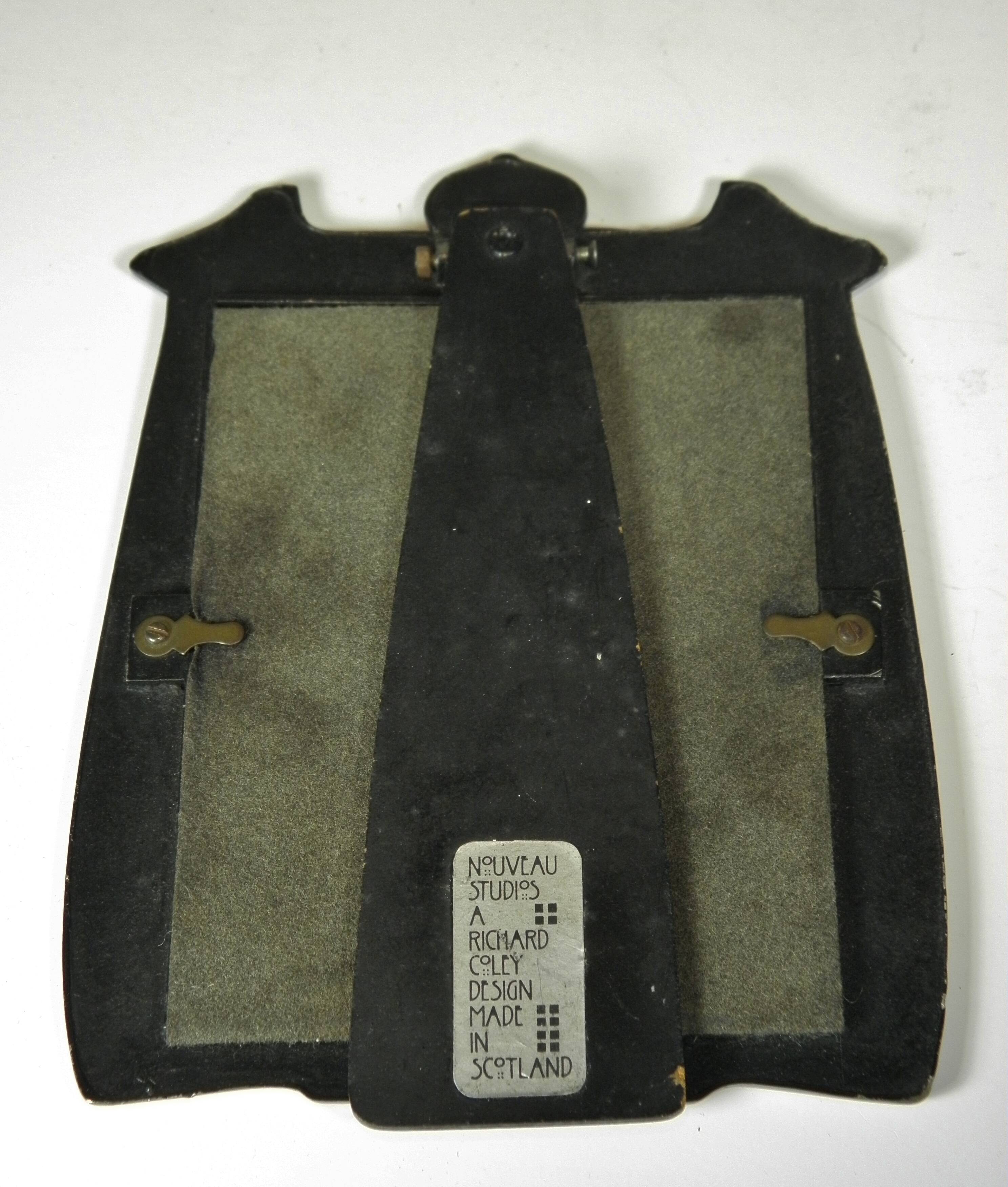 Table mirror - Arts and Crafts style