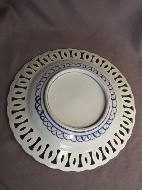 Imari porcelain work plate