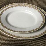 Antique porcelain table service
