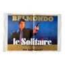 Original cinema poster "Le Solitaire" Jean-Paul Belmondo 37x54cm 1987