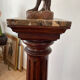Sellette colonne xixeme en bois
