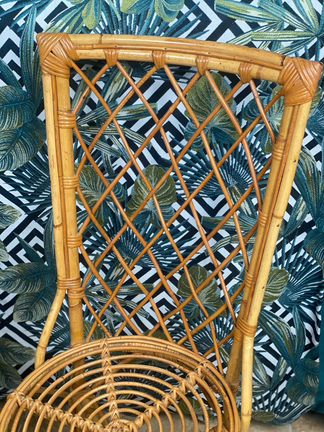 Vintage rattan chairs