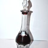 Carafe et 6 verres à liqueur Saint-Louis Bristol Joseph overlay cristal doublé