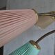 Art deco 1950 s walnut drinks bar cocktail liquor cabinet with lamp stand