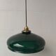 Suspension in green opaline