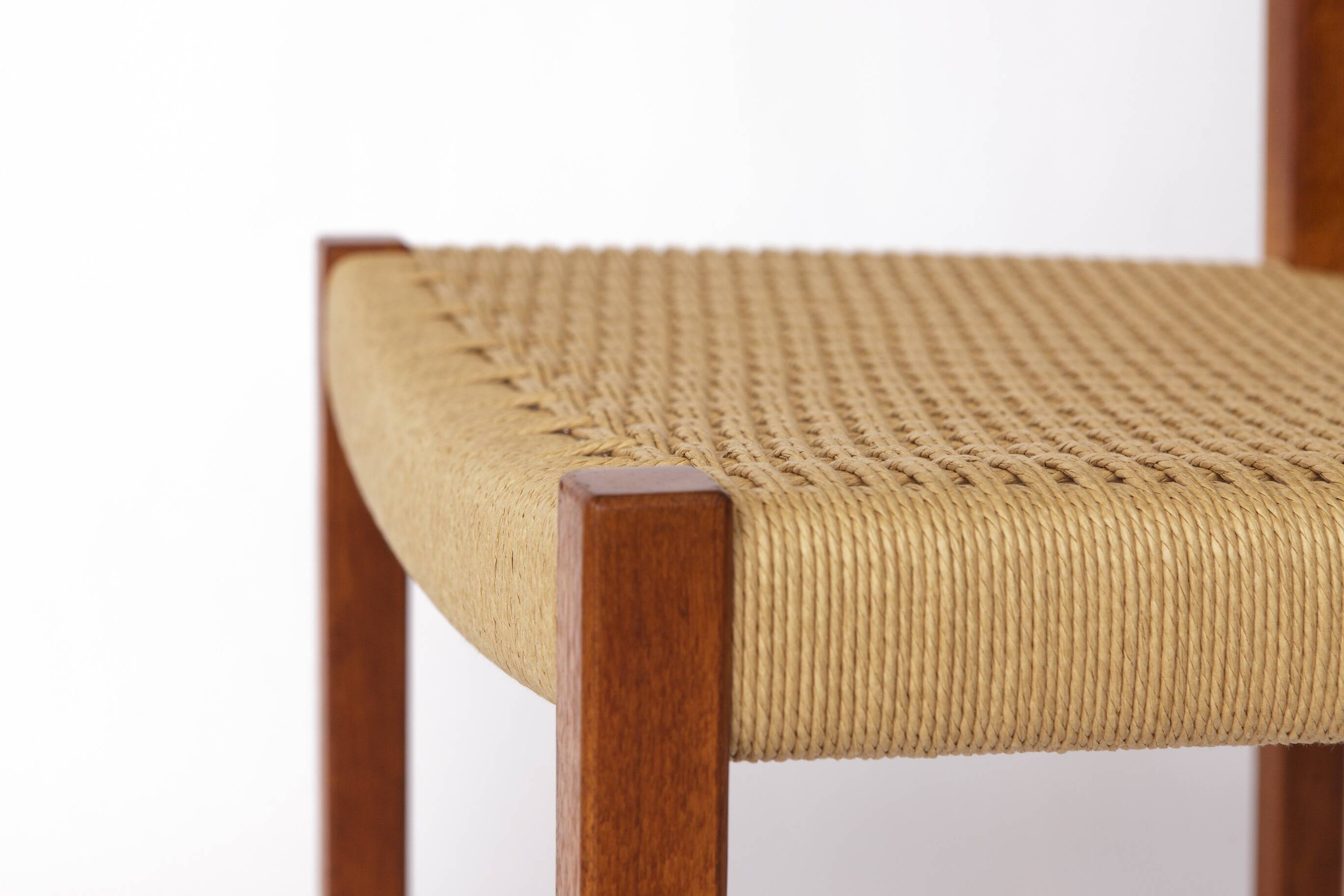 1 of 4 Niels O. Møller Model 404 Teak Dining Chair – Danish Mid-Century