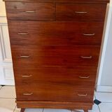 Vintage chiffonier with compass feet