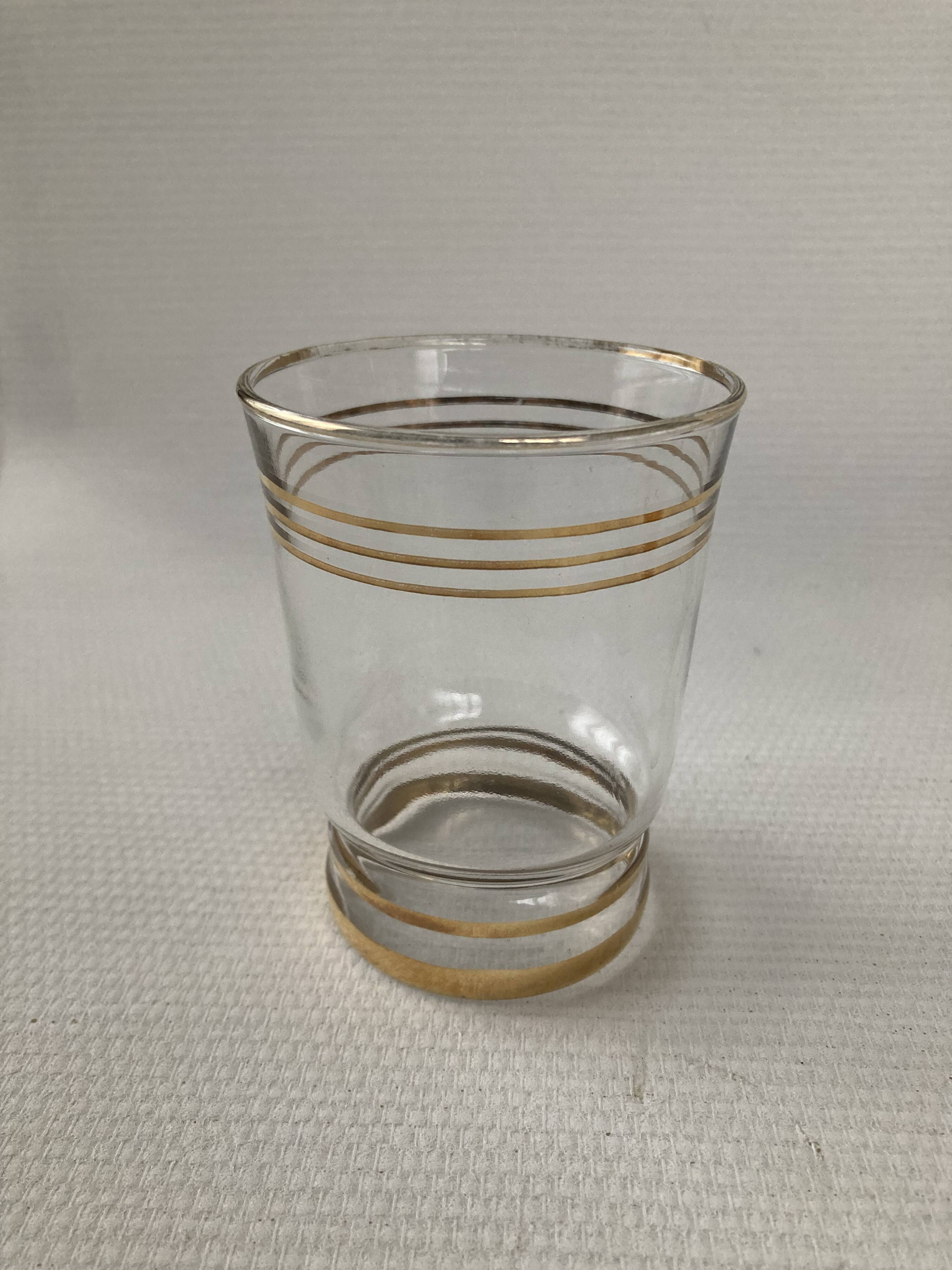 Set of Water Glasses and Champagne Glasses