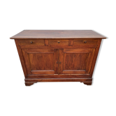 Former Parisian buffet 2 doors 3 drawers 1 shelf