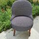 Fauteuil crapaud restauré