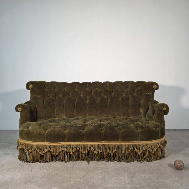 Joli canapé Napoléon III